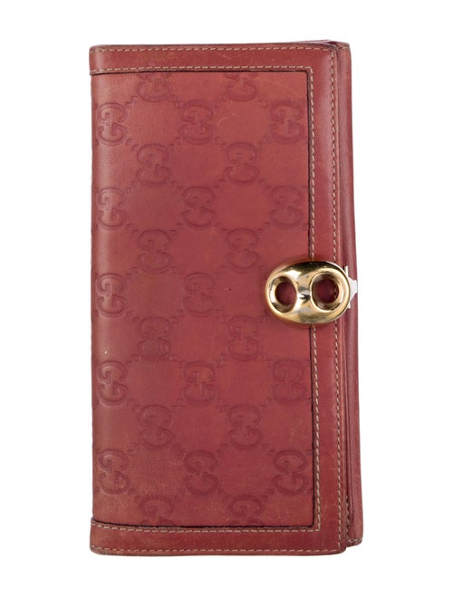 Gucci Leather Printed Bifold Wallet