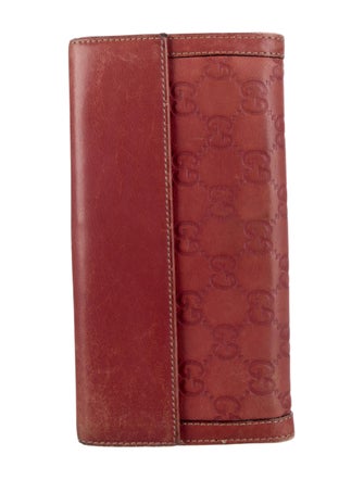 Gucci Leather Printed Bifold Wallet