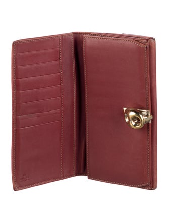 Gucci Leather Printed Bifold Wallet