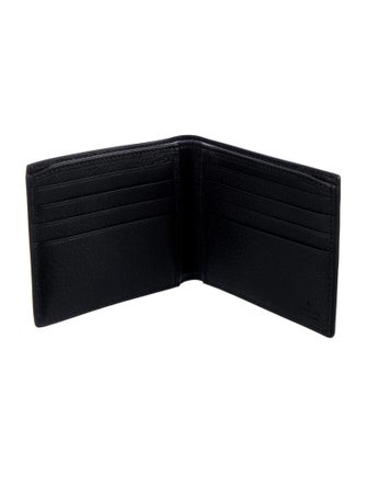 Gucci Bee Accent Calfskin Bifold Wallet