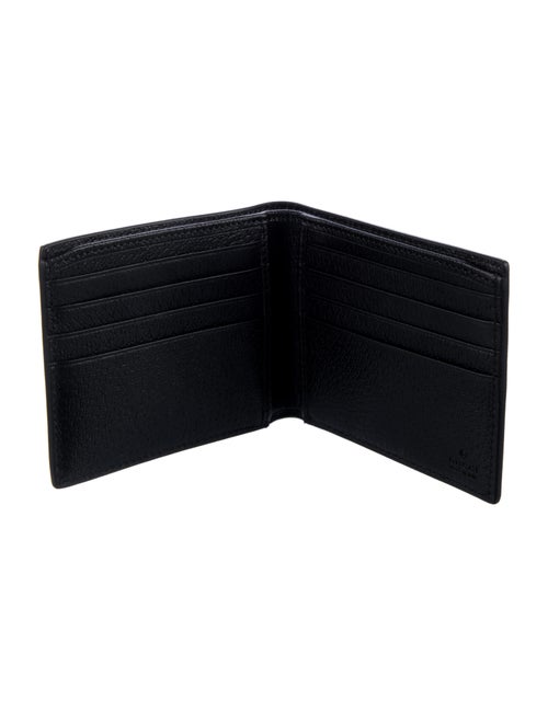 Gucci Bee Accent Calfskin Bifold Wallet