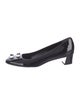Gucci Horsebit Accent Patent Leather Pumps