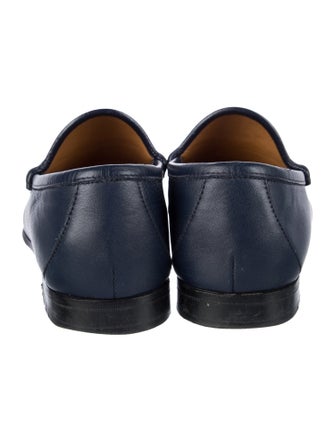 Gucci Horsebit Accent Leather Dress Loafers