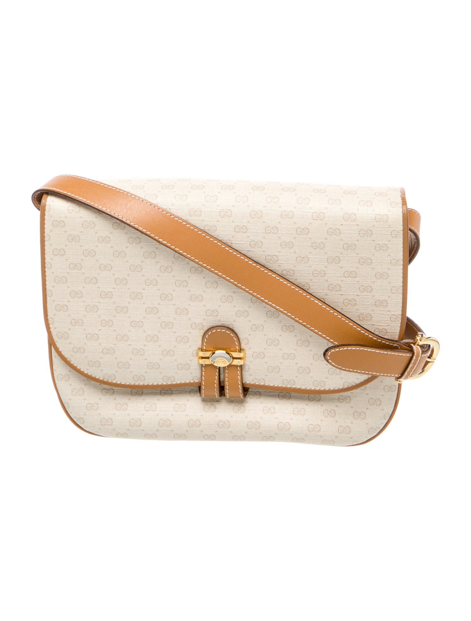 Gucci Micro GG Monogram Crossbody Bag Vintage