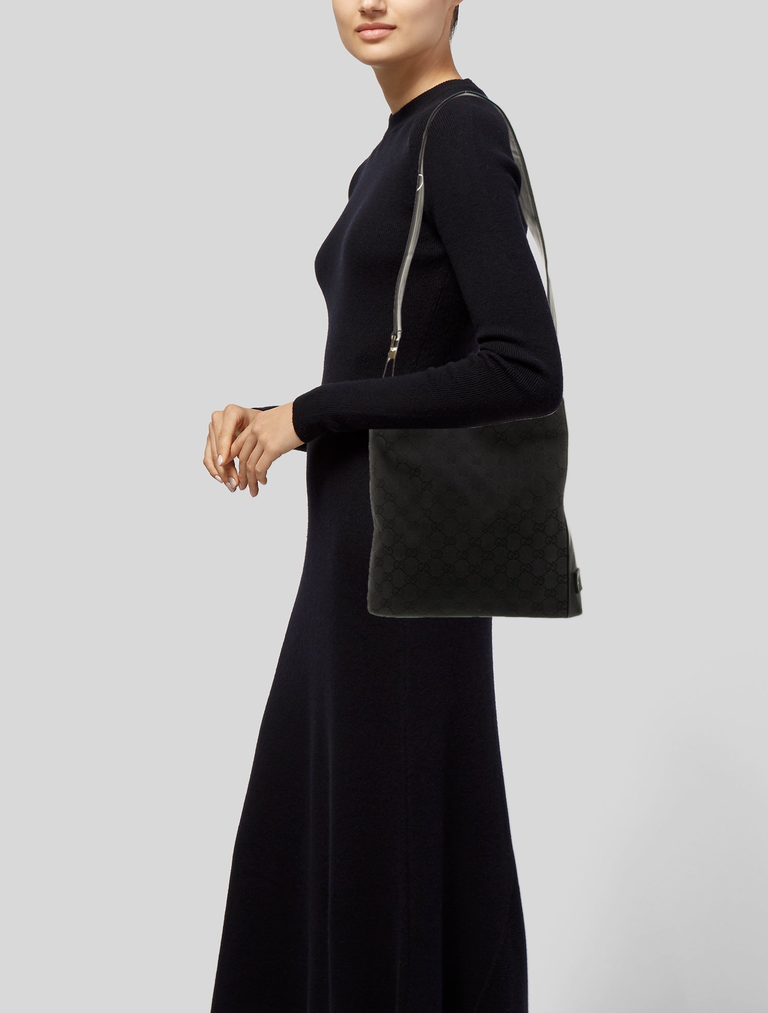 Gucci GG Canvas Shoulder Bag