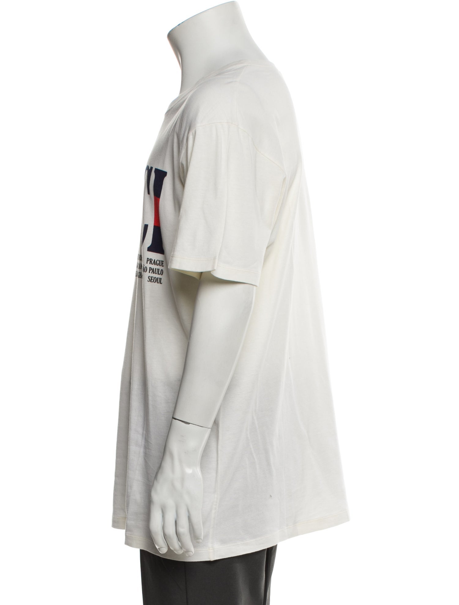 Gucci Web Accent Graphic Print T-Shirt