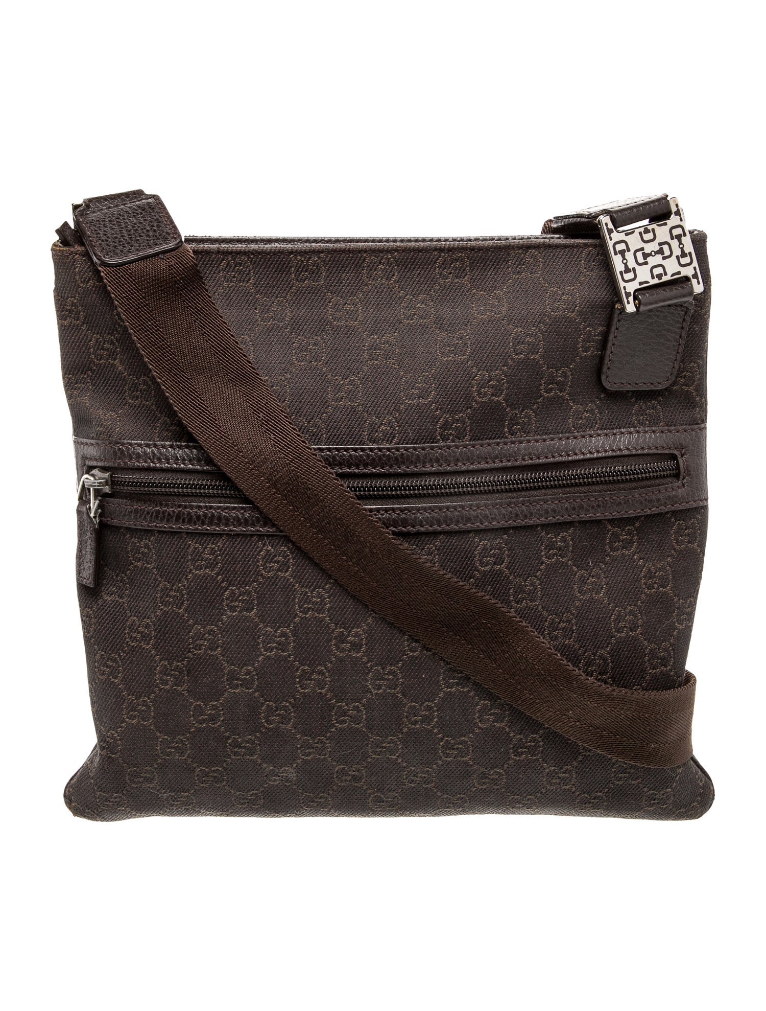 Gucci GG Denim Messenger Bag