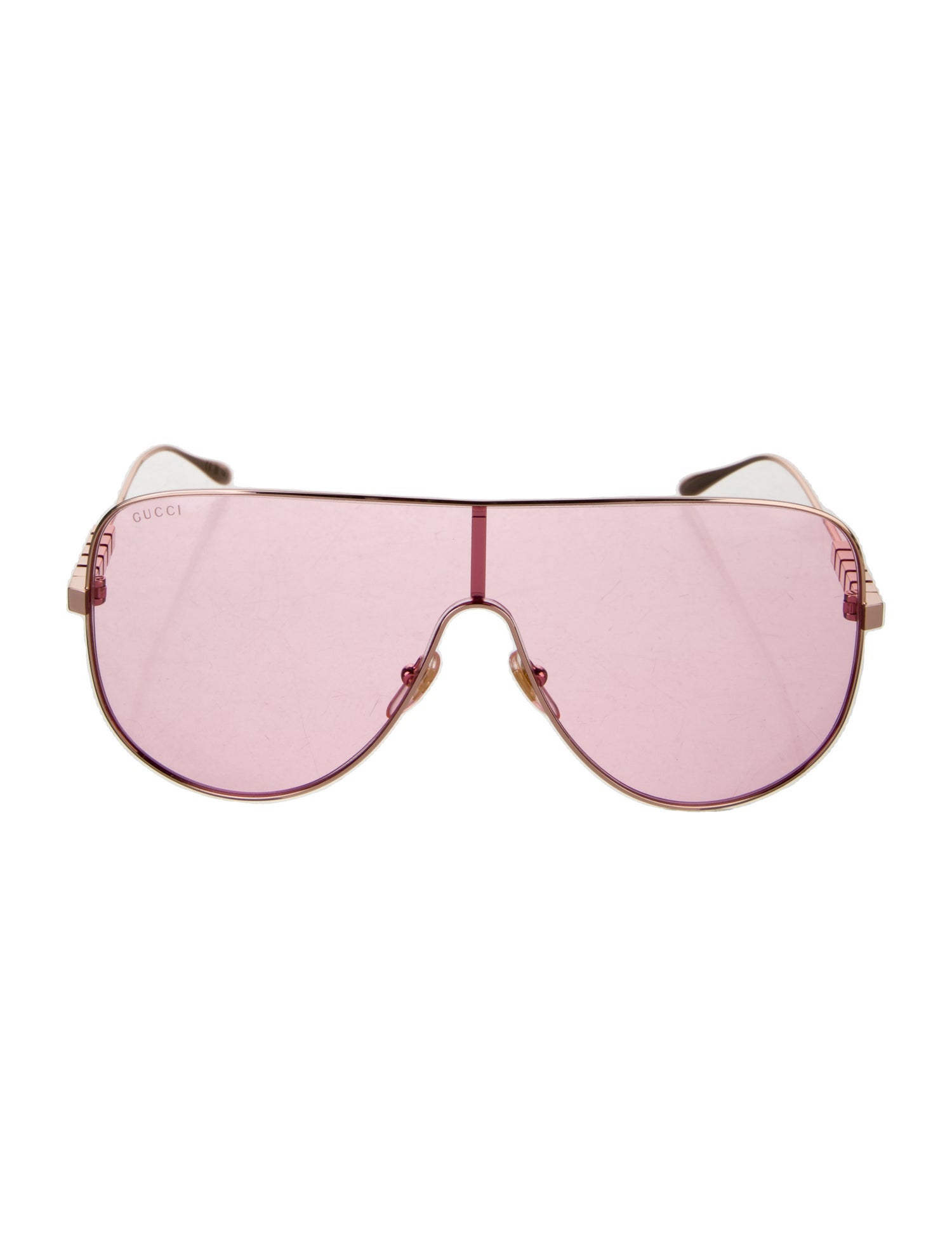 Gucci GG Logo Shield Sunglasses