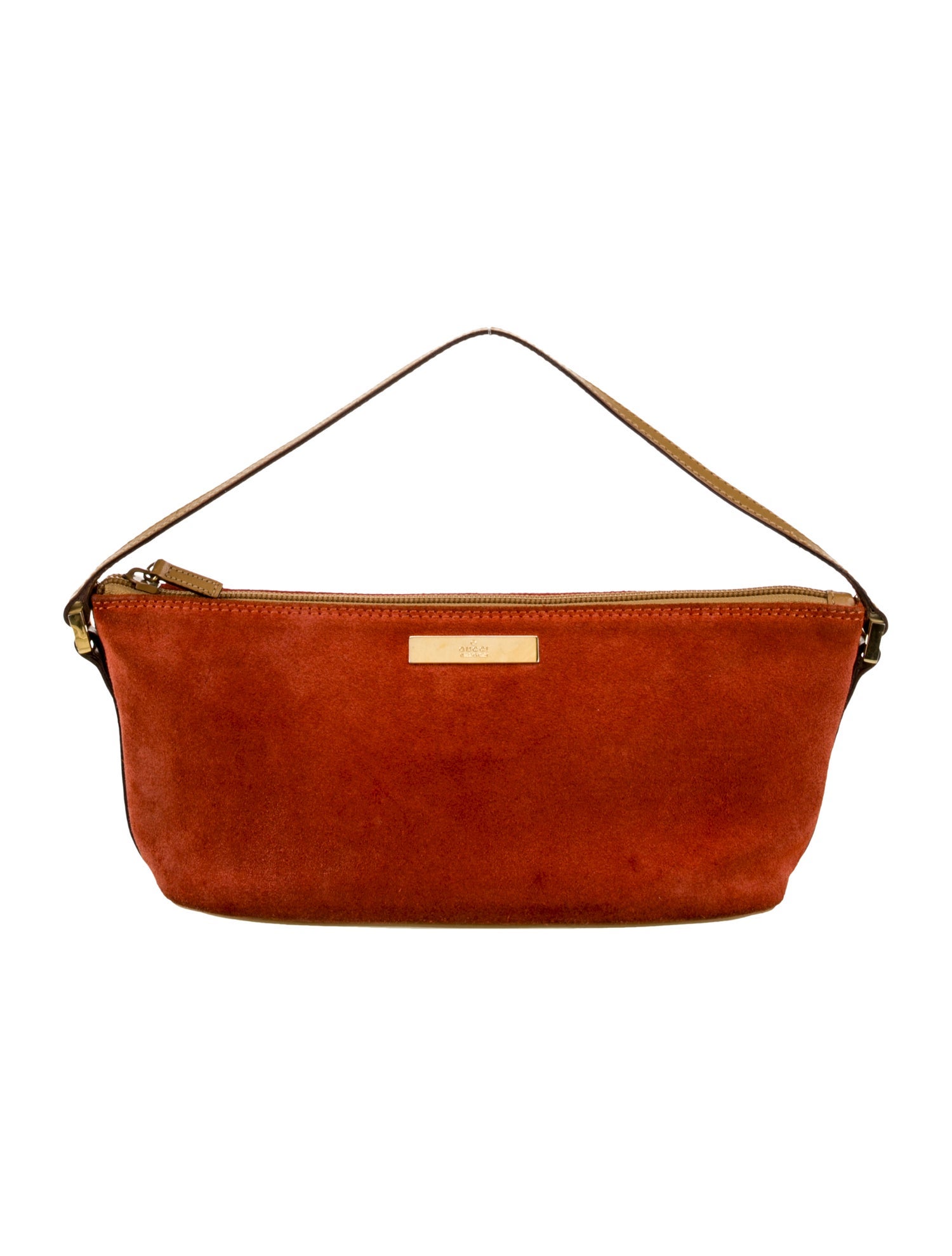 Gucci Suede Top Handle Bag