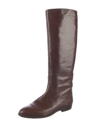 Gucci Leather Riding Boots