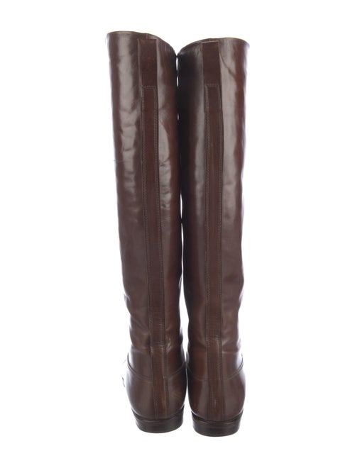 Gucci Leather Riding Boots