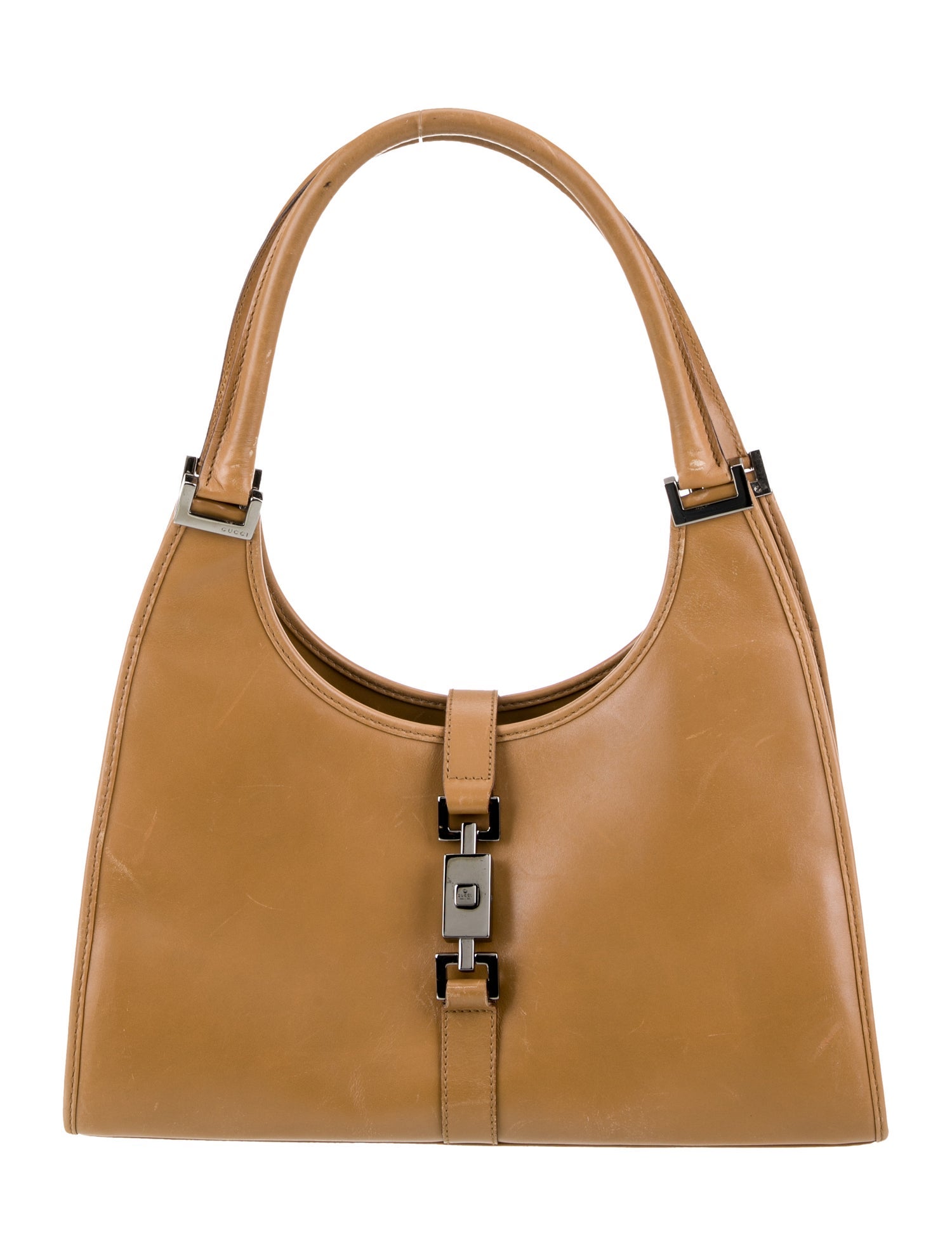 Gucci Piston Lock Bardot Medium Vintage