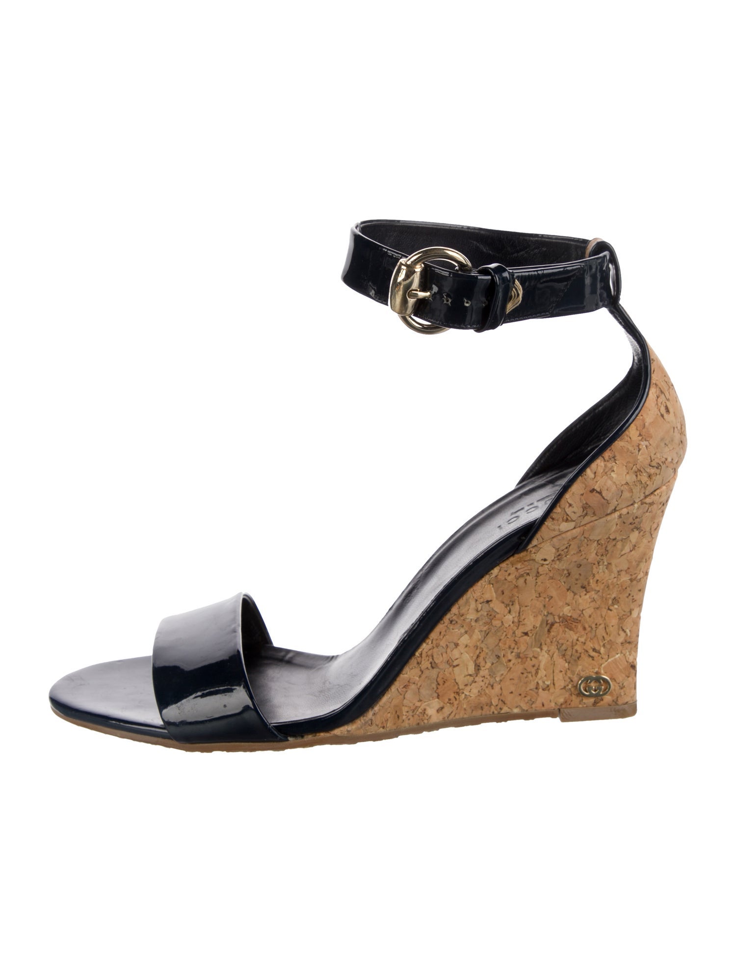 Gucci Patent Leather Espadrilles