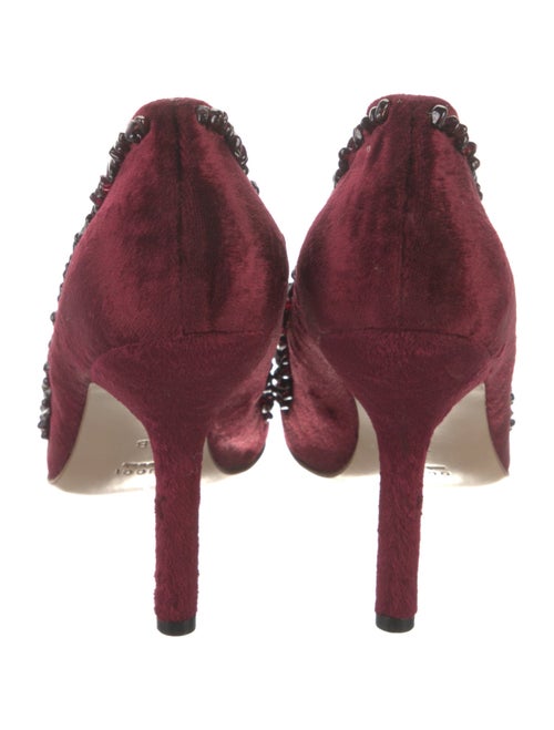 Gucci Vintage Velvet Pumps