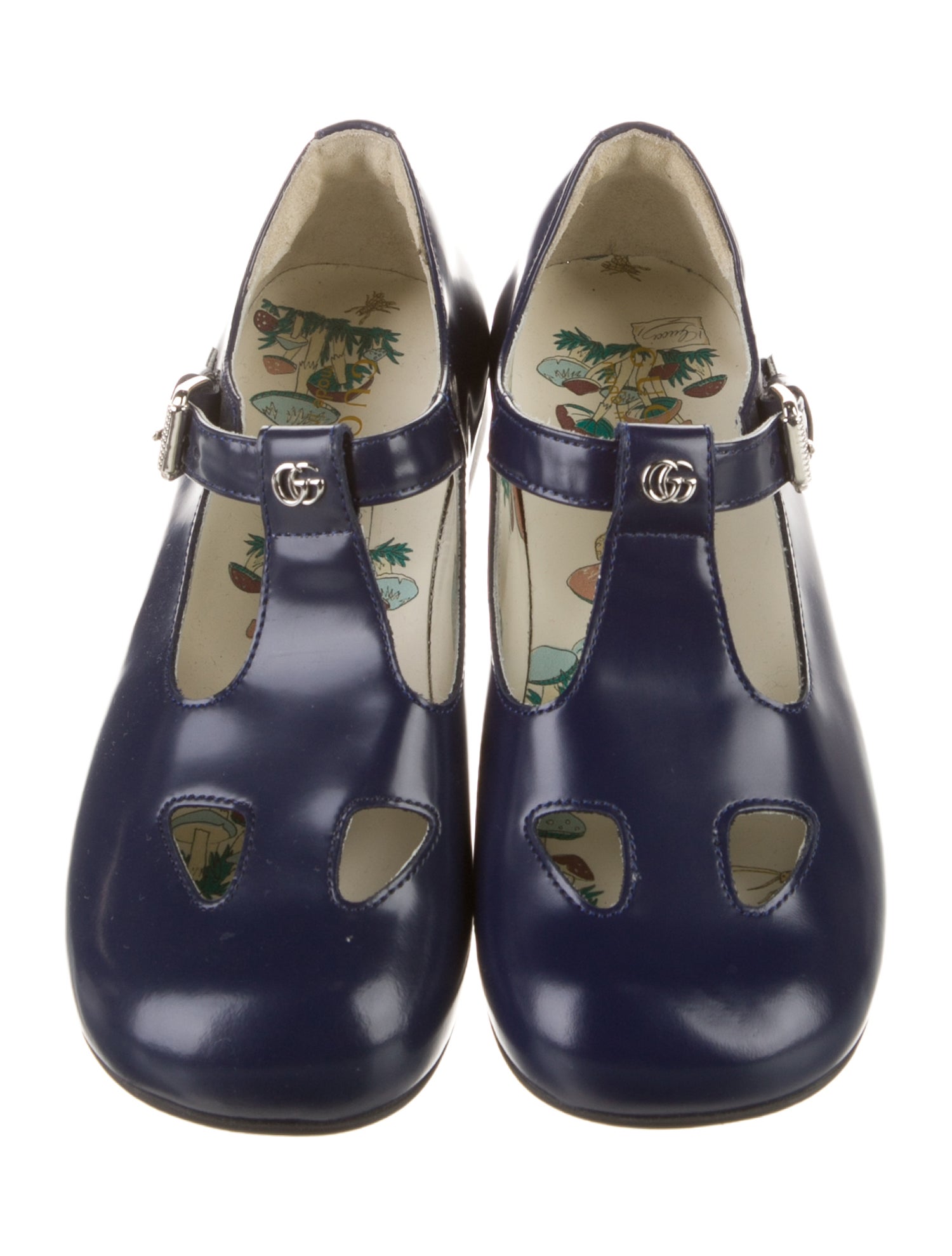 Gucci Toddler Girls' Leather Mary Jane Shoes