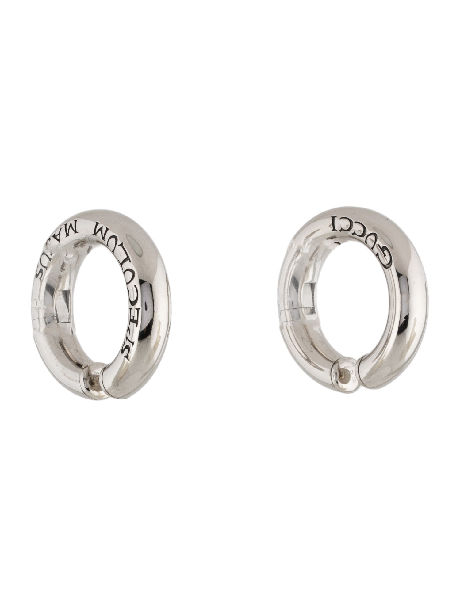 Gucci Speculum Majus Hoop Ear Cuff Earrings