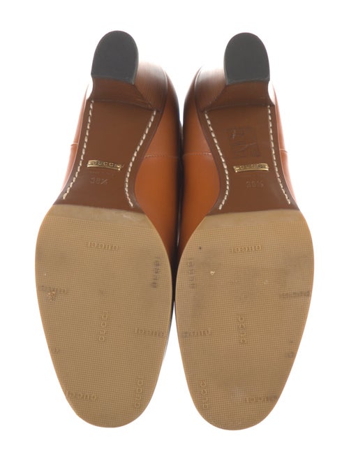 Gucci Hasler Horsebit Accent Leather Boots