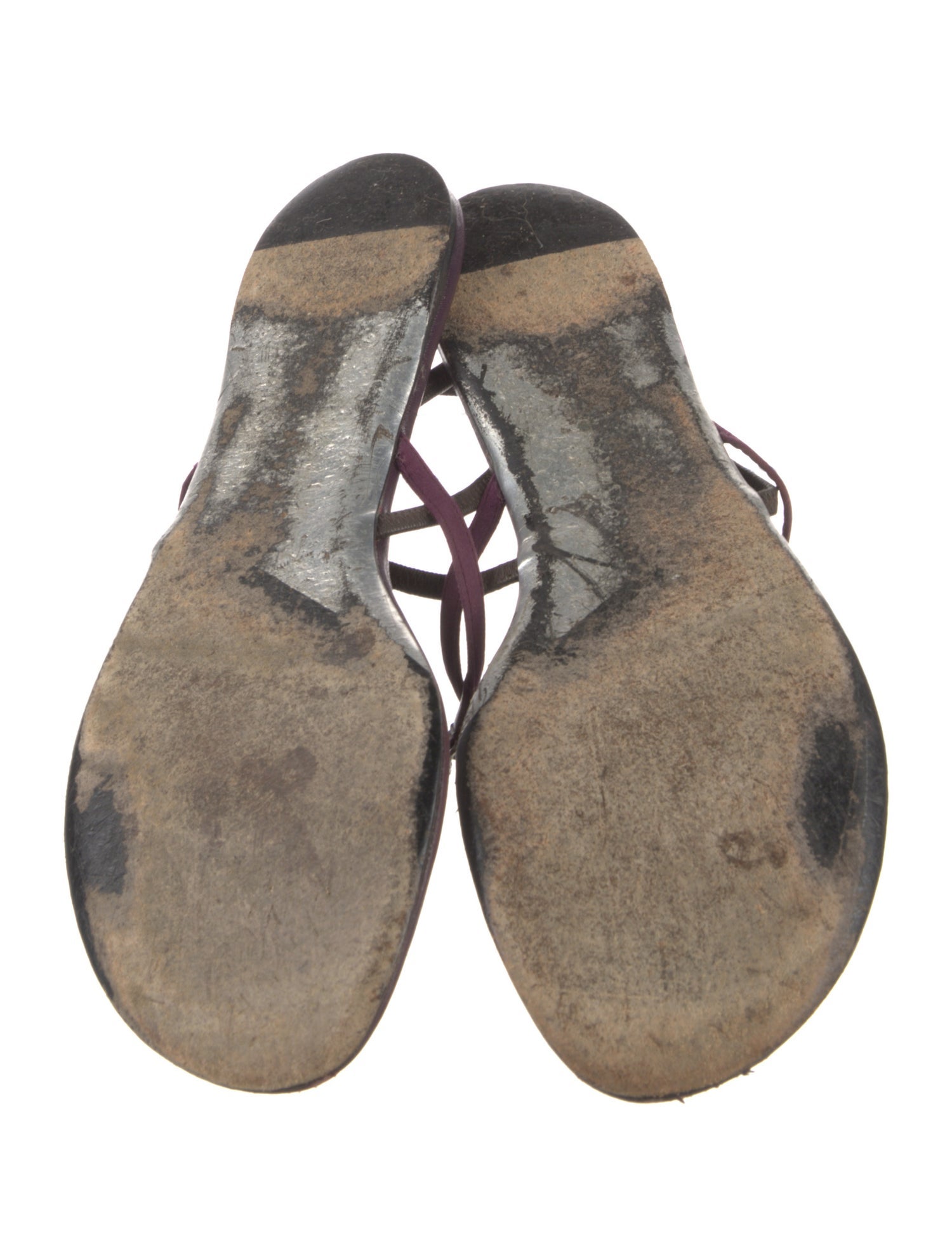 Gucci Interlocking G Logo Leather Slingback Sandals