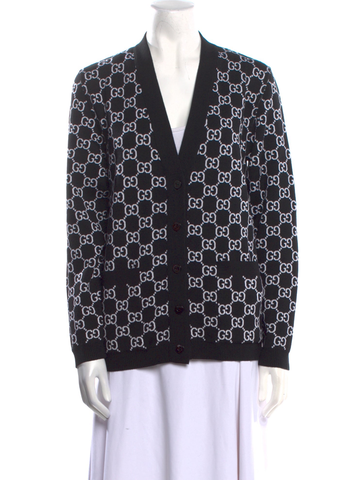 Gucci Wool Printed Sweater w/ Tags