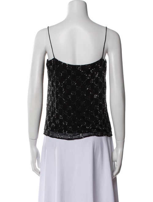 Gucci Cowl Neck Sleeveless Top
