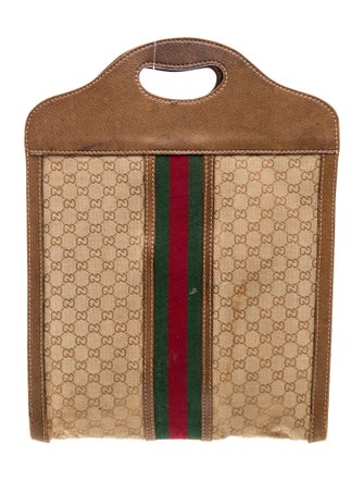 Gucci GG Canvas Portfolio Vintage