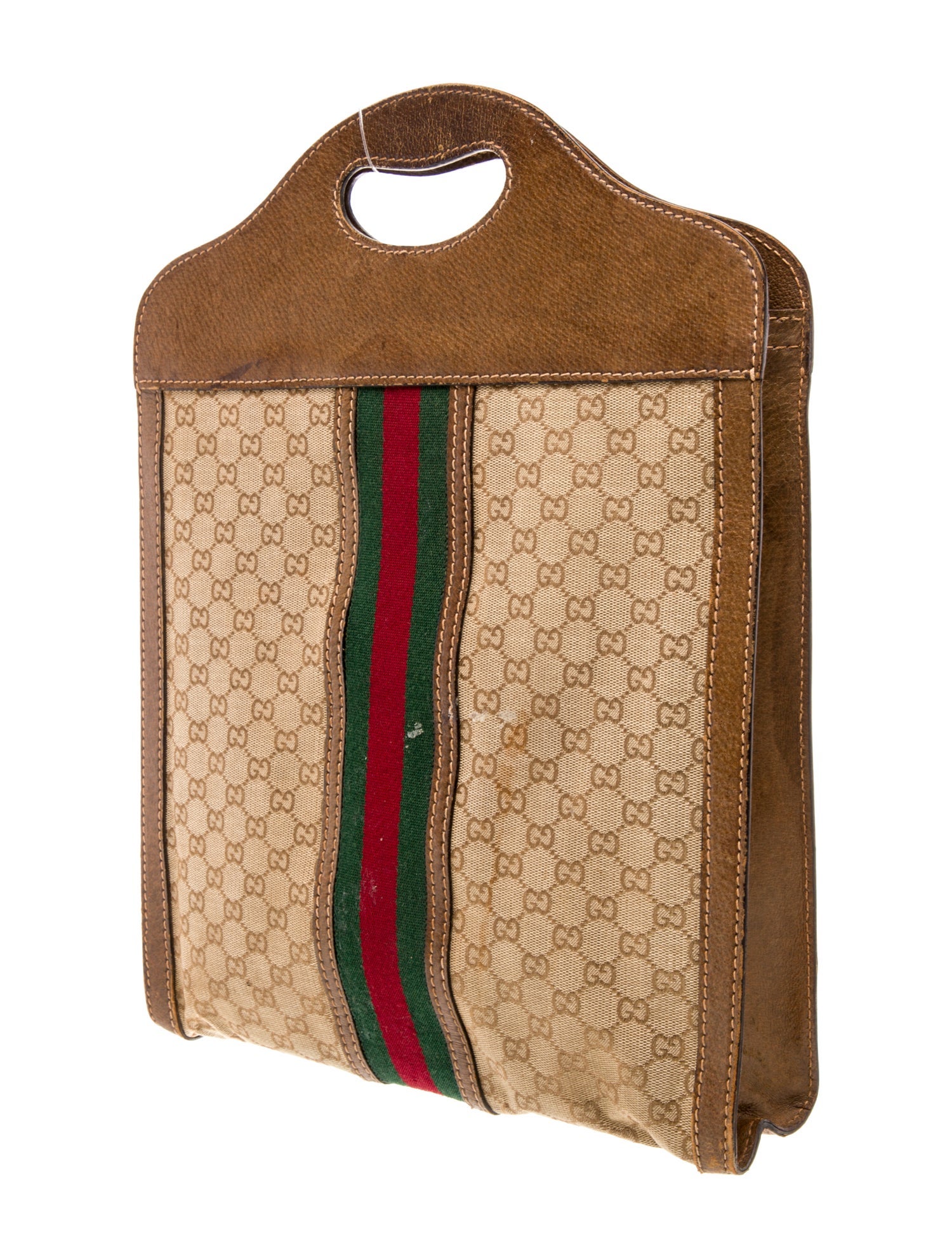 Gucci GG Canvas Portfolio Vintage