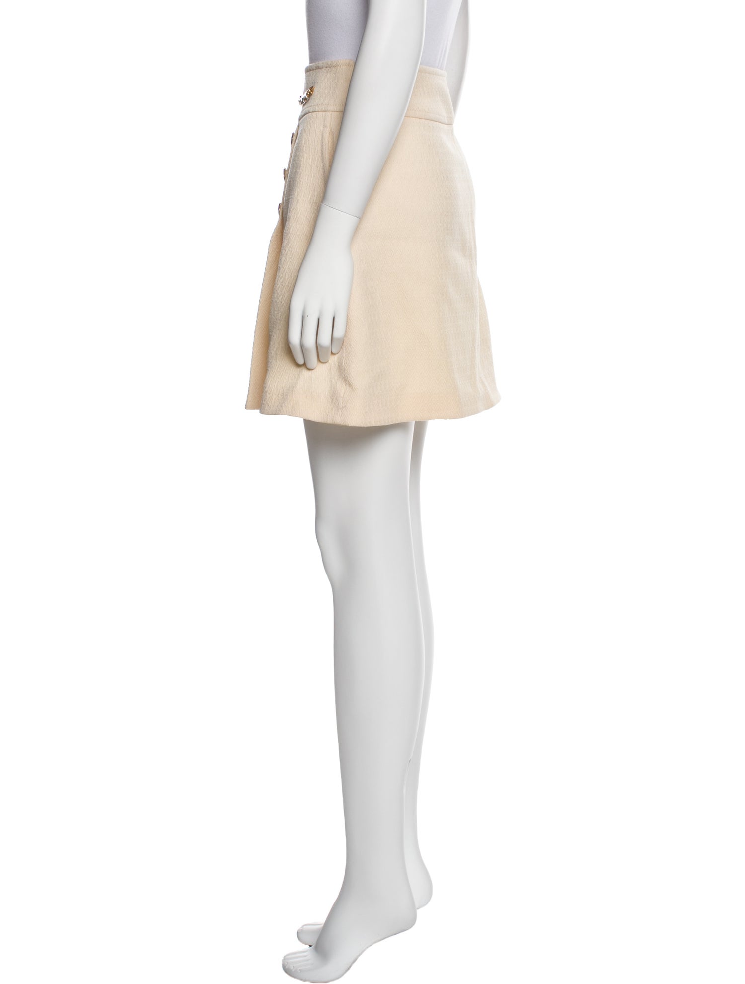 Gucci Wool Mini Skirt