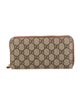 Gucci Continental Wallet GG Supreme Continental Wallet