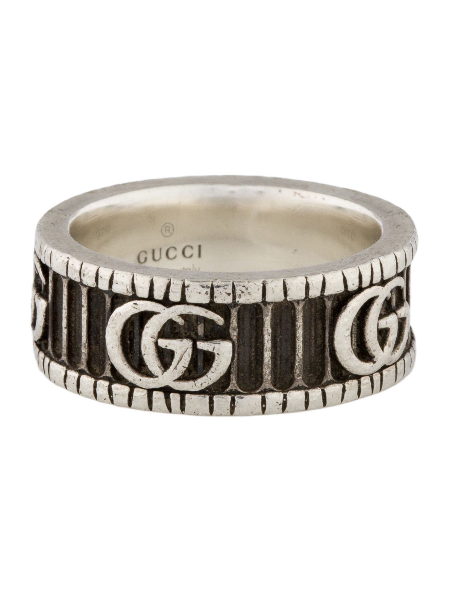 Gucci Wide GG Marmont Ring