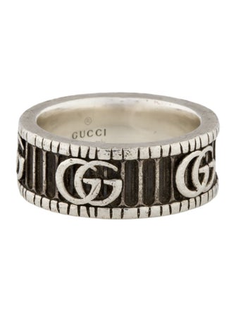 Gucci Wide GG Marmont Ring