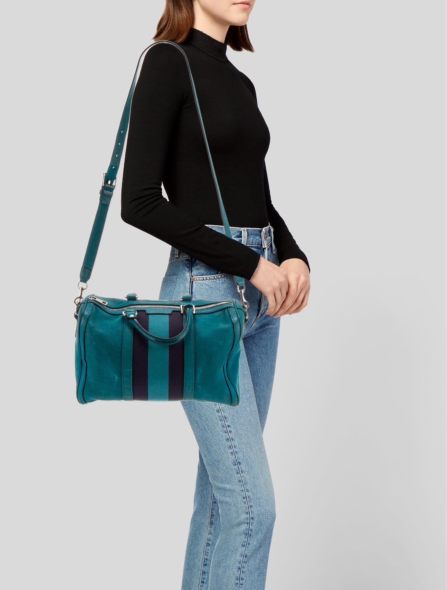 Gucci Web Boston Medium