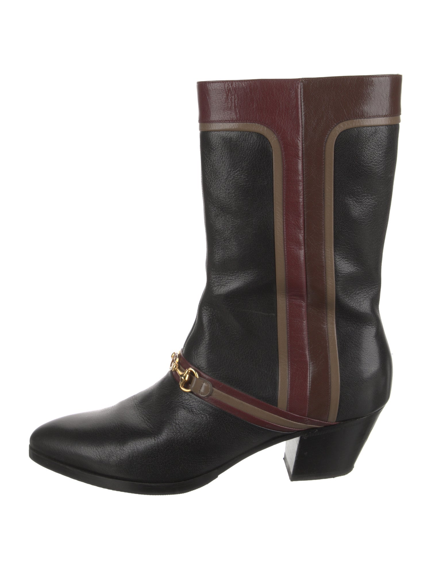 Gucci Leather Boots