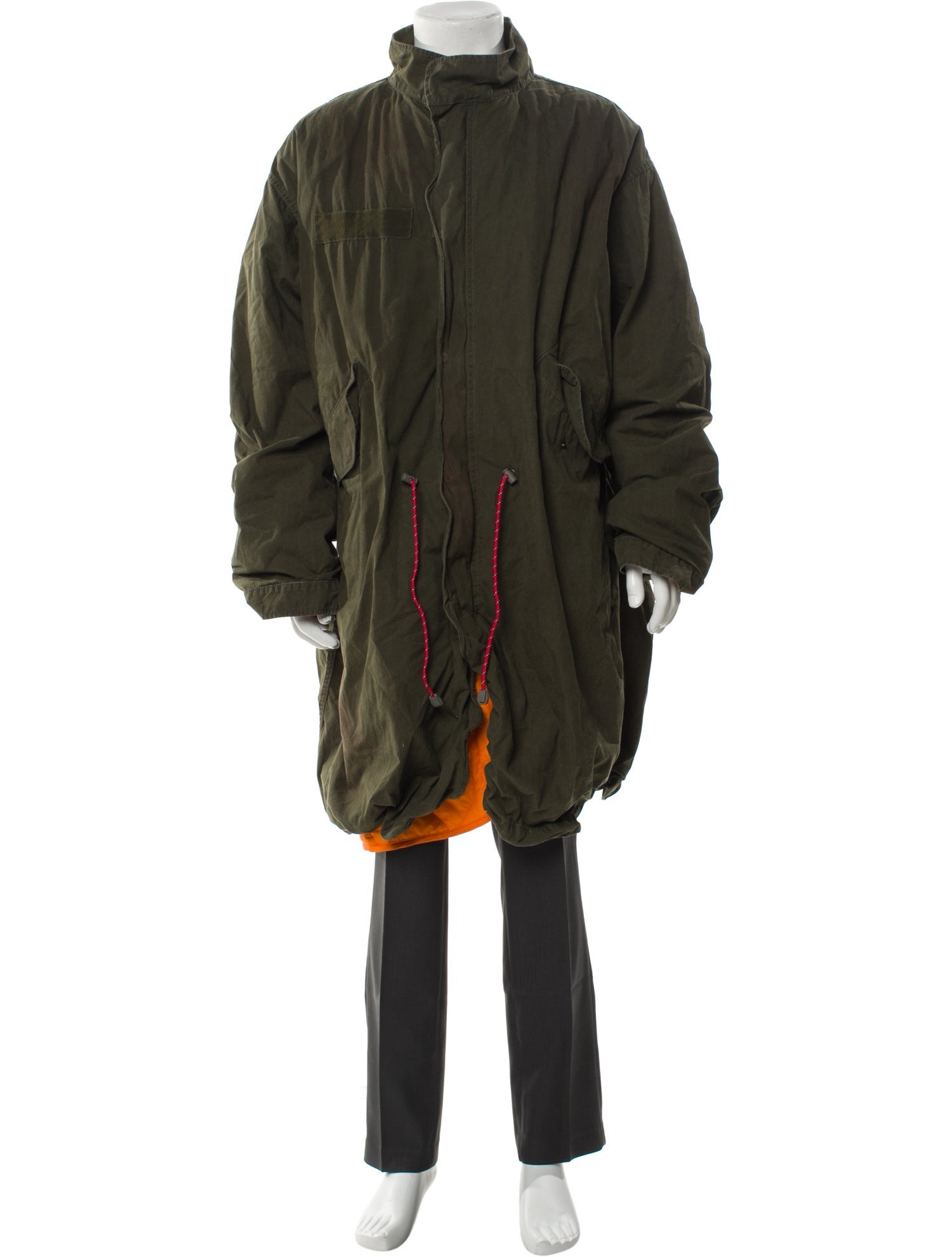 Gucci 2017 Web Accent Parka