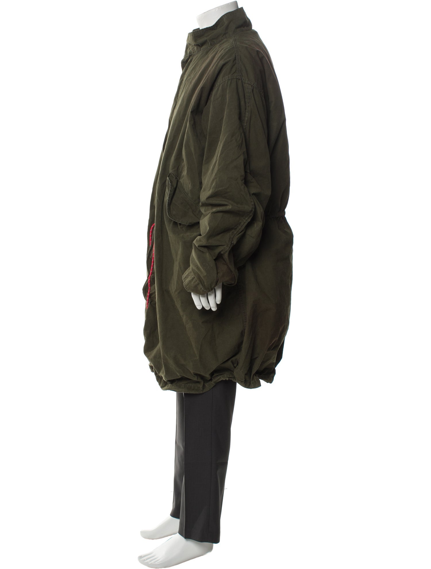 Gucci 2017 Web Accent Parka