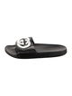 Gucci Interlocking G Logo Leather Slides