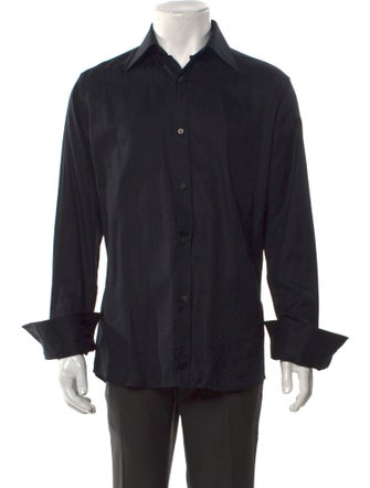 Gucci Web Accent Long Sleeve Shirt