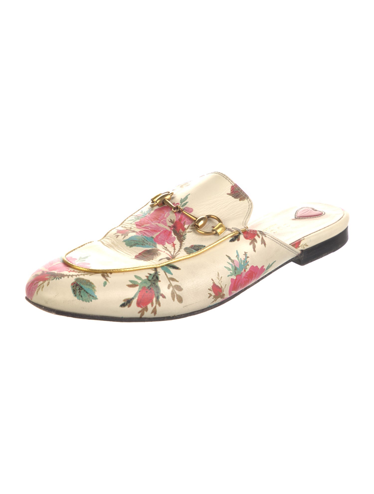 Gucci Horsebit Accent Leather Mules