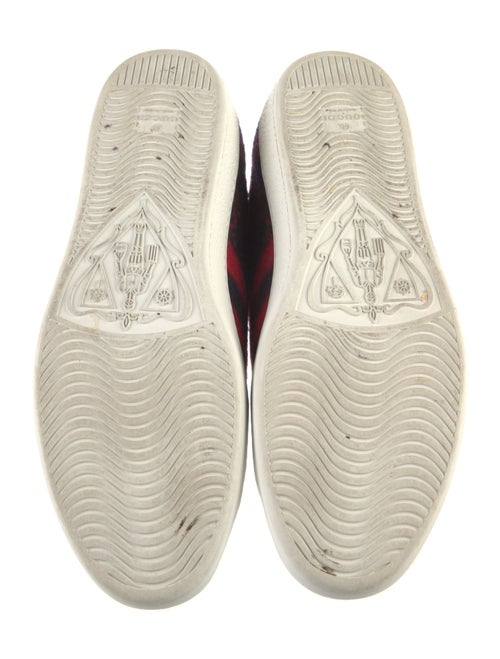 Gucci Wool Printed Sneakers