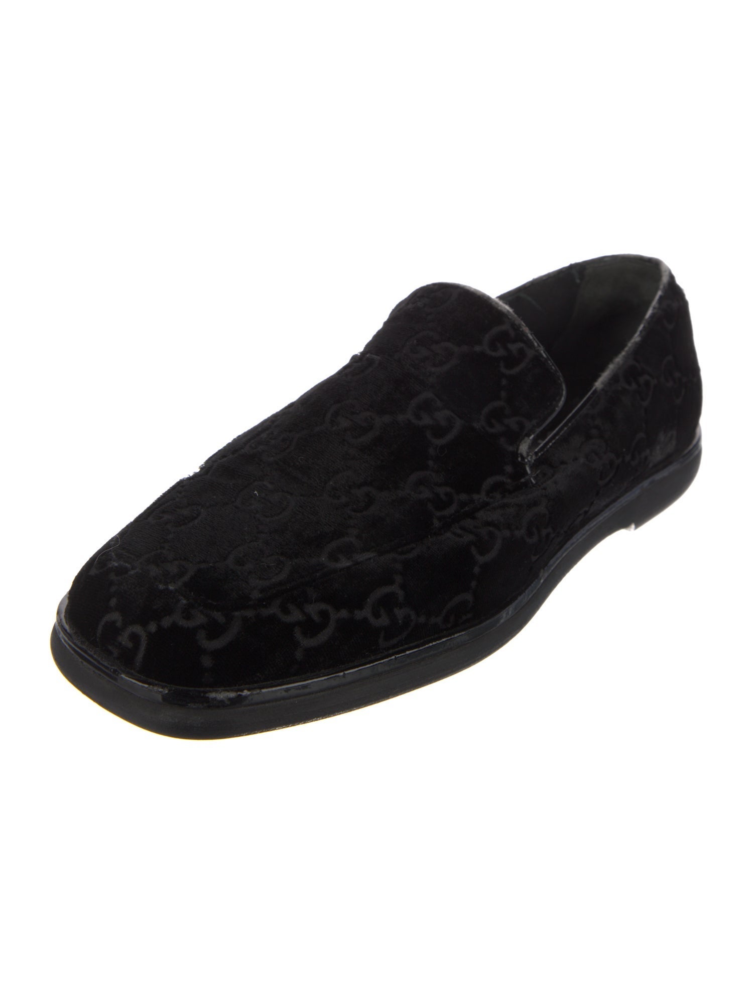 Gucci Vintage GG Signature Loafers