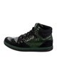 Gucci Interlocking G Logo Patent Leather Sneakers