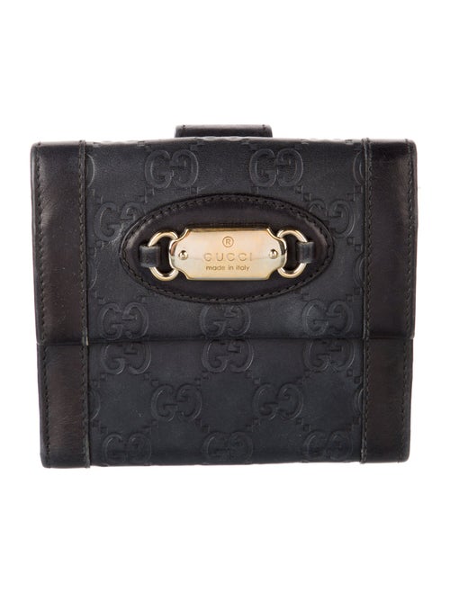 Gucci Guccissima Compact GG Plus French Purse