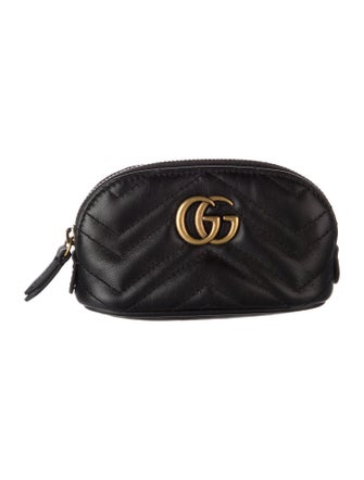 Gucci Running GG Logo Leather Wallet