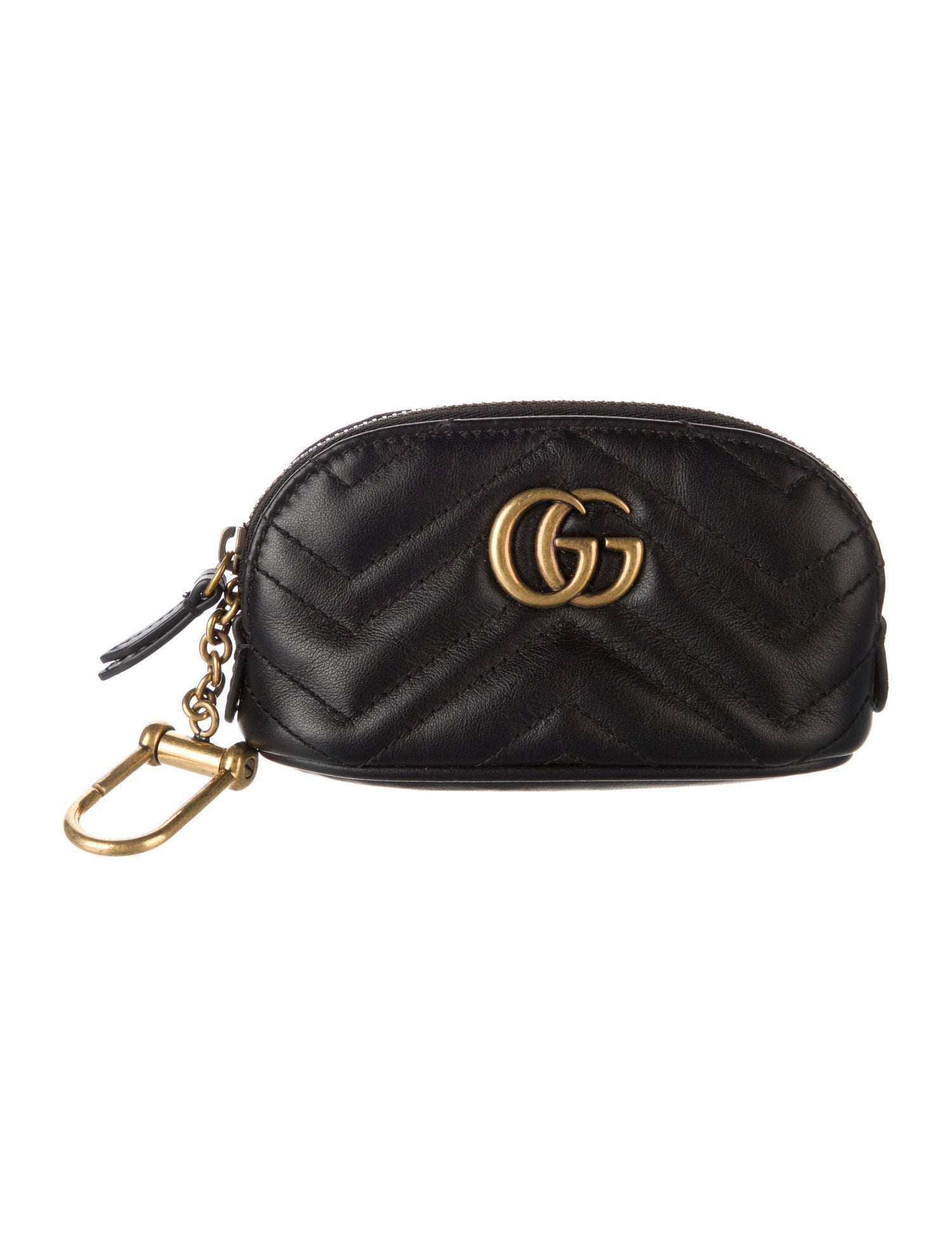 Gucci Running GG Logo Leather Wallet