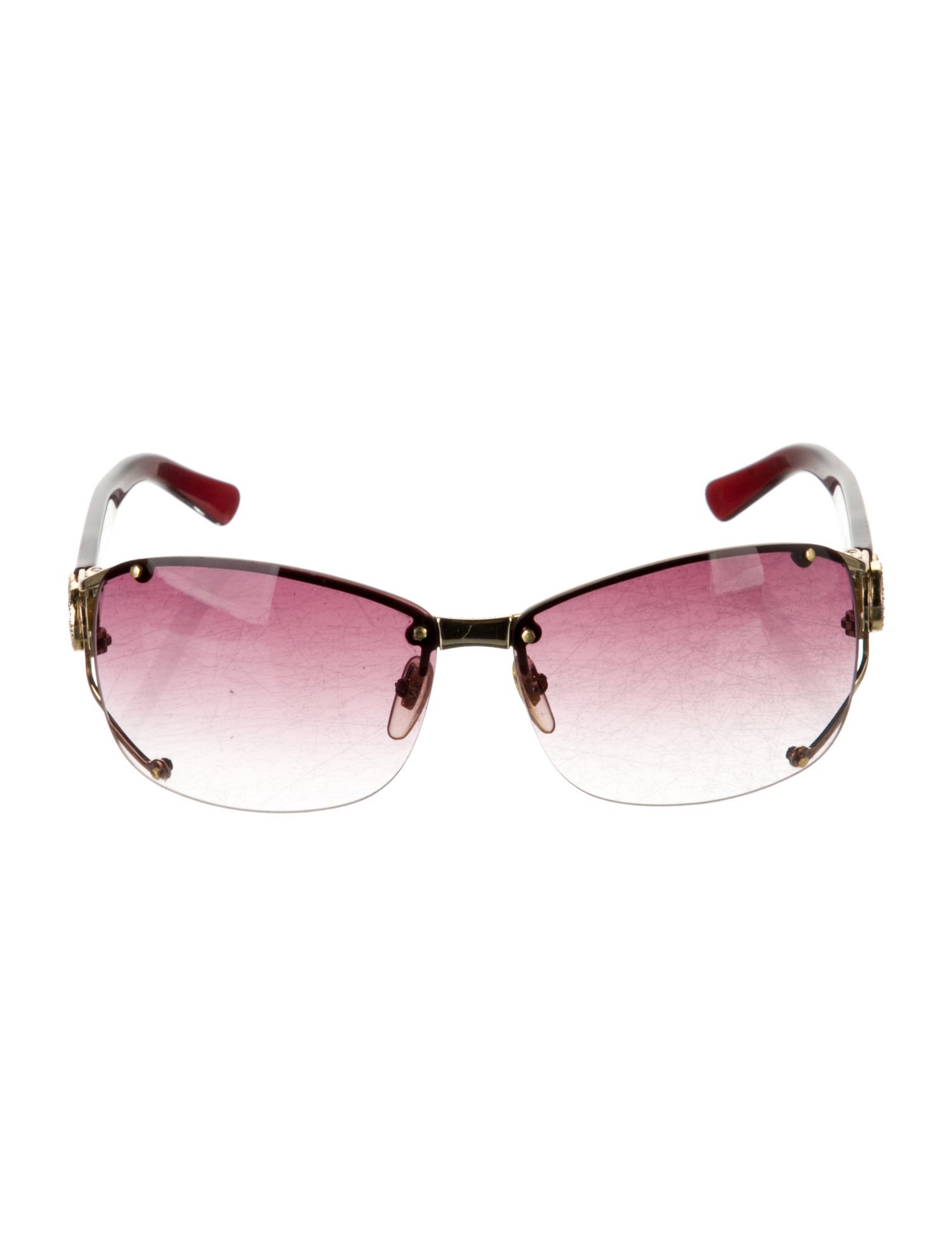 Gucci Interlocking G Logo Aviator Sunglasses