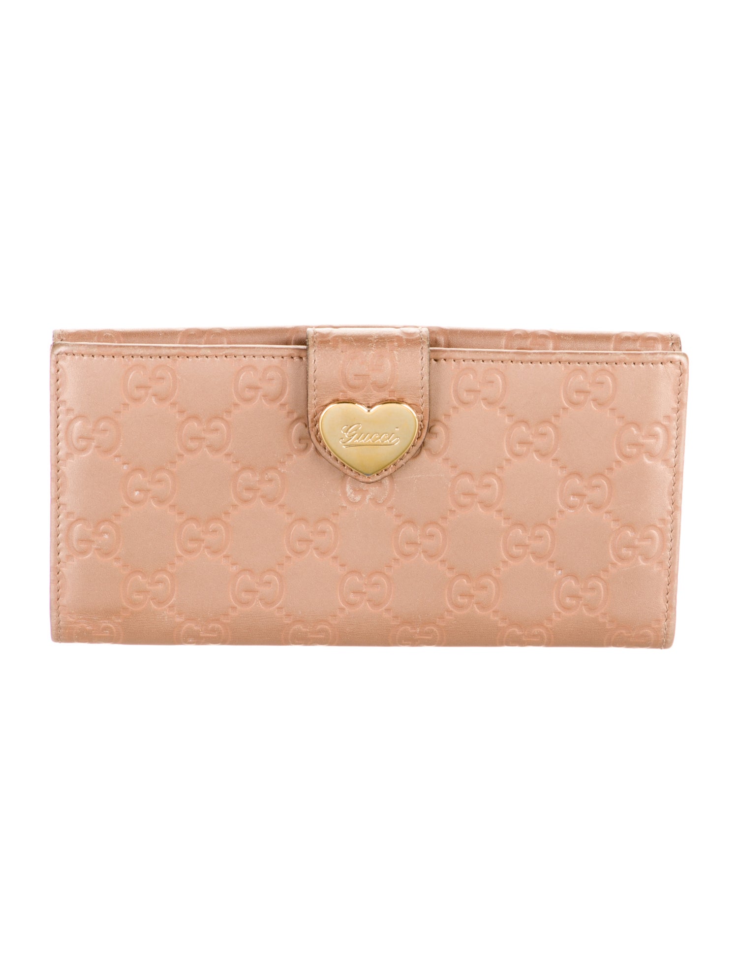 Gucci GG Supreme Leather Continental Wallet