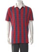 Gucci Printed Collar Polo Shirt