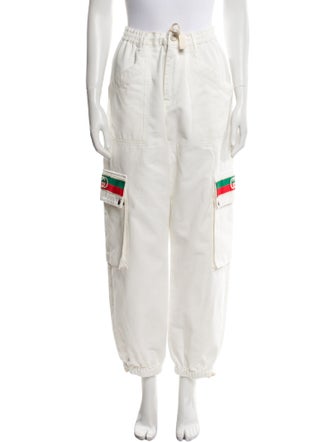 Gucci Graphic Print Straight Leg Pants