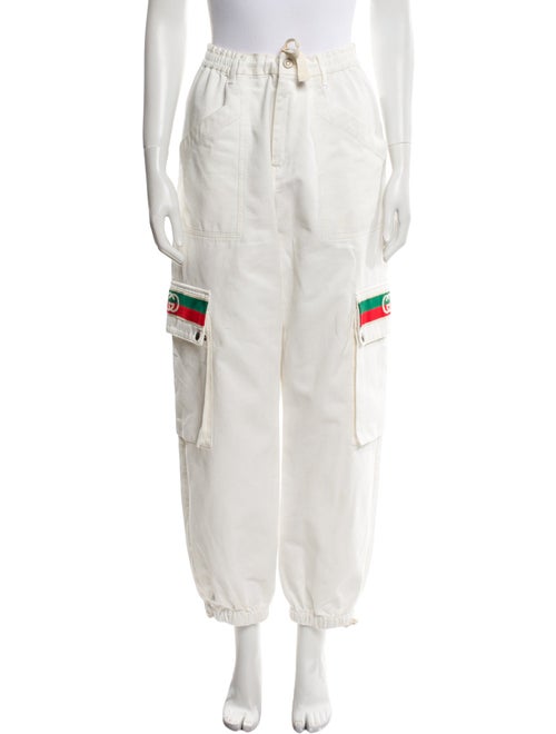 Gucci Graphic Print Straight Leg Pants