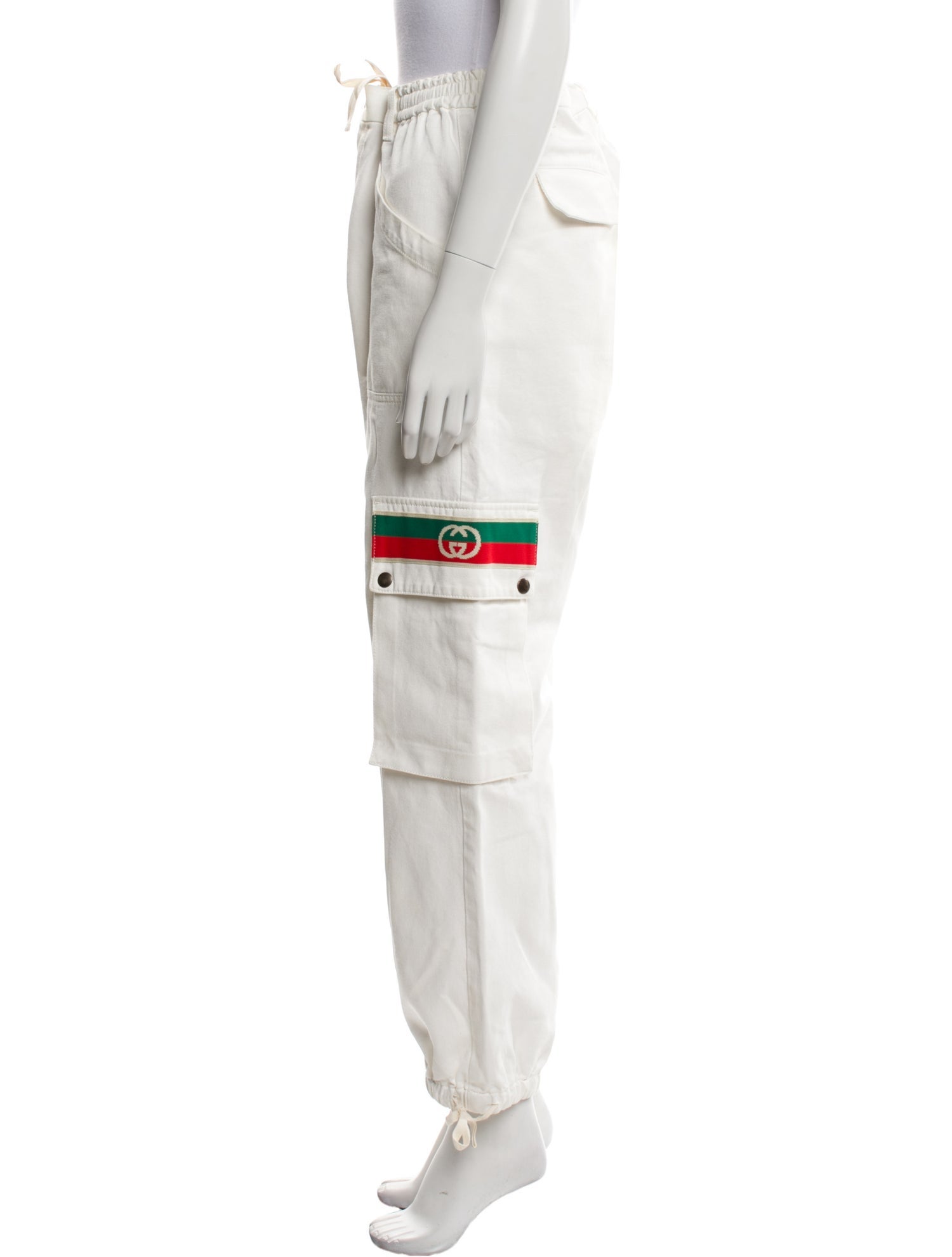 Gucci Graphic Print Straight Leg Pants