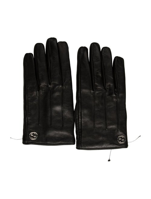 Gucci Leather Winter Gloves